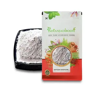 IndianJadiBooti Safeda Kashgari Powder - Barytes Powder 100 Grams