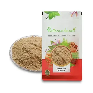 IndianJadiBooti Akarkara Roots Powder - Akarkara Jadd Powder - Anacyclus pyrethrum - Pellitory Roots 100 Grams