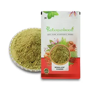 IndianJadiBooti Senna Leaf Powder 100 Grams Pack