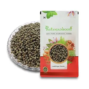 IndianJadiBooti Bhindi Okra Lady finger Seeds 100 Grams Pack
