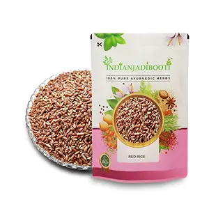 IndianJadiBooti Chawal Sathi Red Rice 900 Grams Pack