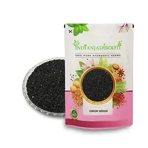 IndianJadiBooti Edible Onion Seeds - Beej Pyaj - Beej Pyaaz - Allium cepa [Not For Germination] 400 Grams Pack