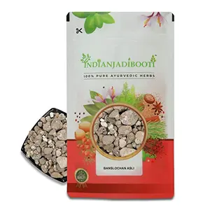 IndianJadiBooti Banslochan Tabsheer Original Bamboo Champhor 100 Grams Pack