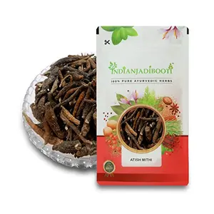 IndianJadiBooti Atish Sweet Aconitum Palmatum 100 Grams Pack