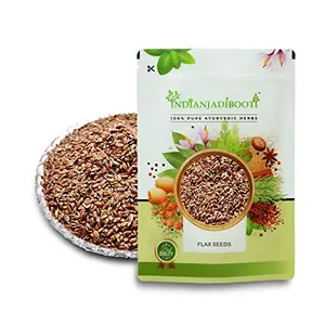 IndianJadiBooti Flax Seed Alsi 400 Grams Pack