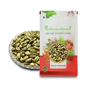 IndianJadiBooti Elaichi Small Green Cardamom 100 Grams Pack