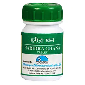 Chaitanya Pharmaceuticals Haridra Ghana - 500 Tab