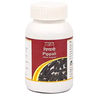 Tansukh Pippali Powder | Thippili Peepli Pipli Natural Pipali Churna | Long Pepper Piper Longum or Indian Long Pepper | Made in India Products - Pack of 1-60 gram