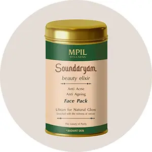 MPIL SOUNDARYAM FACE PACK - UBTAN FOR NATURAL SKIN GLOW 100 gm