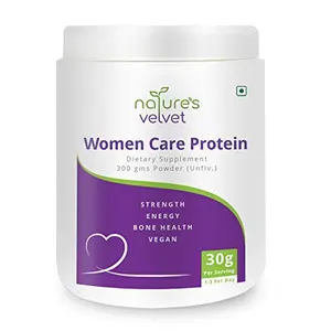 Natures Velvet Women care Protein All Natural Protein For Women With Zero Artificial Flavors Colors or Sweeteners â 300g