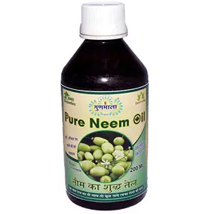 Neem Oil For Skin Hair Ayurvedic Body Growth Natural Organic Pure-200 Ml. Pack Of 1
