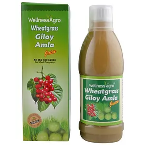 Wellness Agro Wellness Wheatgrass Giloy Amla Juice 500 ml