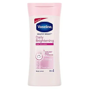 Vaseline Healthy Bright Daily Brightening Body Lotion With Triple Sunscreen For Soft Smooth Moisturised Even Tone Skin 100 ml