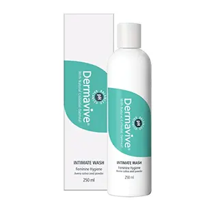 Dermavive Intimate Wash - Daily Fresh Feminine Wash for Women | Soap-free pH-Balanced and Gynecologist Tested 250ml