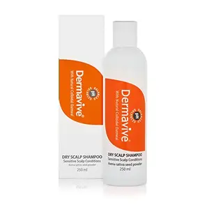Dermavive Dry Scalp Shampoo Dandruff Control Hydrating and Moisturizing Shampoo for Dry Sensitive Scalp 250ml