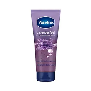 Vaseline Lavender Moisturizing Body Gel 24 Hrs Hydration Lightweight Non Sticky Oil Free Naturally Hydrating Gel For Smooth & Fresh Skin 200 g