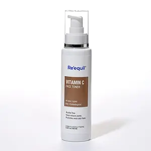 RE' EQUIL Vitamin C Face Liquid Toner for Hyperpigmentation Removal and Even Skin Tone with Hyaluronic Acid - 100ml
