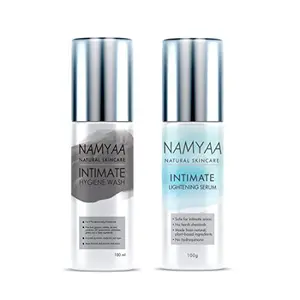 Namyaa Intimate Set (Intimate Lightening Serum 100 g and Intimate Hygiene Wash for Men and Women 100 g)