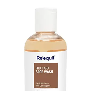 RE' EQUIL Fruit AHA Face Wash for Skin Brightening - 200ml