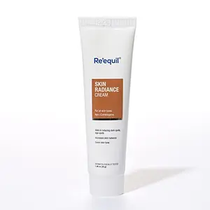 Re' Equil Skin Radiance Cream That Helps In Reducing Hyper Pigmentation Dark Spots Age Spots Melasma - 30g