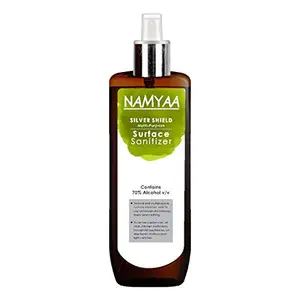 Namyaa Silver Shield Multi-Purpose Surface Sanitizer- Kills 99.9% Virus and Germs (200 ml)