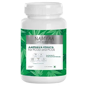 Namyaa Aarthava Kshaya- For PCOD and PCOS- Pack of 60 Tablets White 100 gram