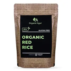Organic Ayur Red Rice 500g Certified Organic