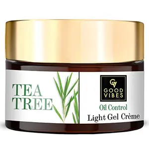 Good Vibes Oil Control Light Gel Cream - Tea Tree (50 g)