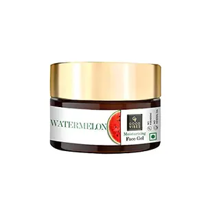 Good Vibes Watermelon Gel - 100 g - Anti-Ageing Hydrating Skin Formula Removes Dark Spots and Blackheads - Ideal for Dry and Brittle Hair - Cruelty Free