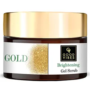 Good Vibes Gold Brightening Gel Scrub (50g)
