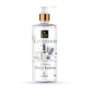 Good Vibes Lavender Softening Body Lotion 400 ml + 100 ml | Moisturizing Nourishing Hydrating Lotion For All Skin Types | No Parabens No Sulphates No Animal Testing