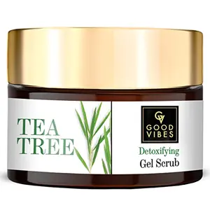 Good Vibes Detoxifying Gel Scrub Tea Tree (50 G)