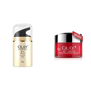 Olay Day Cream Total Effects 7 in 1 Anti-Ageing SPF 15 50g and Olay Regenerist Micro-Sculpting