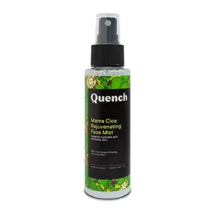Quench Botanics Mama Cica Rejuvenating Face Mist | Made in Korea | Hydrating Mist with 2% Niacinamide | with Cica Korean Ginseng Lotus Root and Tea Tree Oil (100ml)
