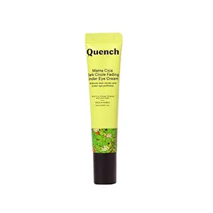 Quench Botanics Mama Cica Dark Circle Fading Under Eye Cream | with Relaxing Roller Ball Applicator | Made in Korea | Reduces Dark Circles Puffiness and Fine Lines | with Cica Korean Ginseng Lotus Root Licorice Root and Orange Peel Oil (15ml)