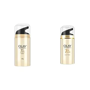 Olay Day Cream Total Effects 7 in 1 Anti-Ageing Moisturiser 20g And Olay Night Cream Total Effects 7 in 1 Anti-Ageing Moisturiser 20g