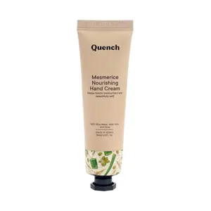 Quench Botanics Mesmerice Nourishing Hand Cream | Made In Korea Olive Rice Keeps hands moisturized and beautifully soft I Soft and Nourishing Soothing I With Rice Aloe Vera Shea Butter and Vitamin E 30ml
