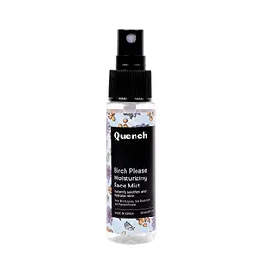 Quench Botanics Birch Please Moisturizing Face Mist | Exfoliates Hydrates Soothes | Youthful Glow | Made in Korea Travel Size