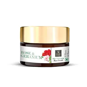 Good Vibes Skin Tightening Face Scrub - Rose & Geranium (100 g)
