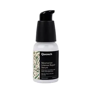 Quench Botanics Mesmerice Intense Repair Serum | Made In Korea Intensely nourishes heals damaged skin I Rice Aloe vera Olives Travel Size (Free Pouch)