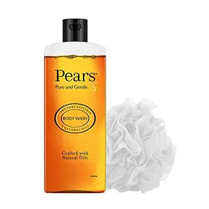 Pears Bodywash Moisturising 98% Pure Glycerine 250 ml (Free Loofah)