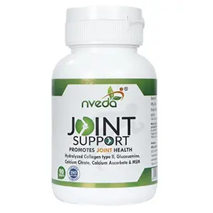 Nveda Joint Support for keeping Joints healthy containing Collagen Type 2 Glucosamine Calcium and MSM (Tablets 90 Count)