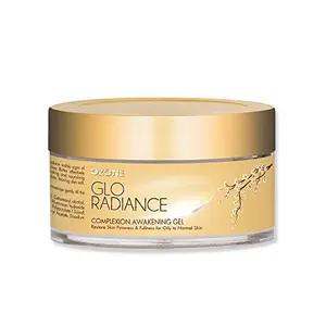 Ozone Glo Radiance Complexion Awakening Gel 100% Pure Natural Gel - Ideal for Skin Face Acne Scars Hair Moisturizer & Dark Circles (50 Gram)
