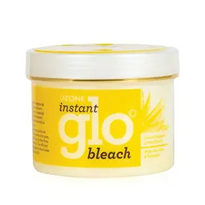 Ozone Instant Glo Bleach for Men & Women | Enriched with Aloe Vera & Turmeric 250 G