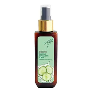 Ozone Classic Cucumber Toner for Anti Acne Pore Tightening Skin Purifying for Oily Acne Prone & Dull Skin. 100% Natural Product - No Paraben No Sulphate No Chemical. 100 Ml
