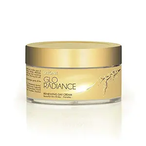 Glo Radiance Renewing Day Cream 50 G For a Glowing Youthful Looking Complexion. Hydrating and Nourishing Formula to Heal Dull Damaged Skin - Paraben and Sulfate Free