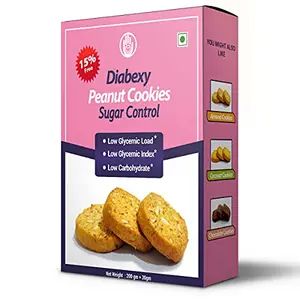 Diabexy Peanut Cookies Sugar Control for Diabetes- 200 gm