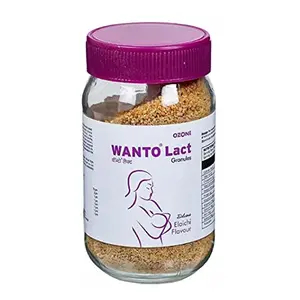 Wanto Lact Lactation Supplement for Increasing Breast Milk Supply(Elaichi Flavor) 200 G