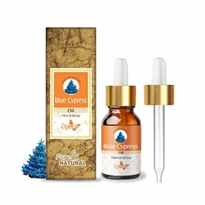 Crysalis Blue Cypress (Callitris Intratropica) Oil|100% Pure & Natural Undiluted Essential Oil Organic Standard For Skin & Hair Care|Therapeutic Grade Oil Healthy Skin & Hair-15ML With Dropper