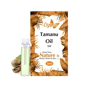 Crysalis Tamanu (Calophyllum Inophyllum) Oil |100% Pure & Natural Undiluted Essential Oil Organic Standard / Sun Protection from Uva/B Radiation for Smooth Skin Nourishment & Moisturization 3ml